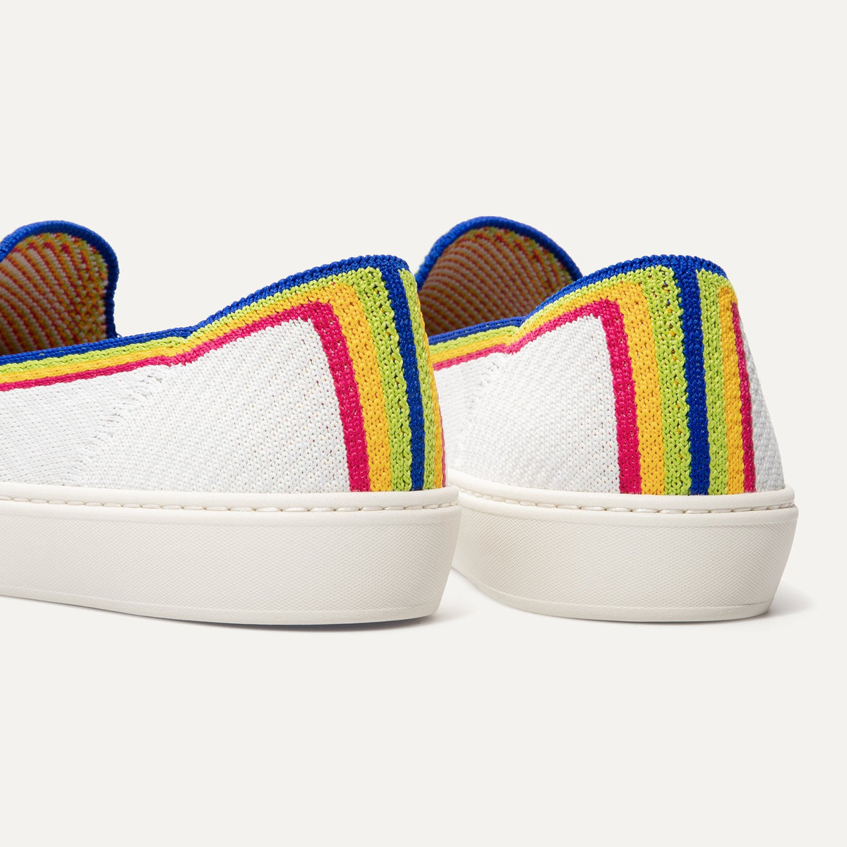 The Sneaker in White Rainbow | Women's Shoes | Rothy's