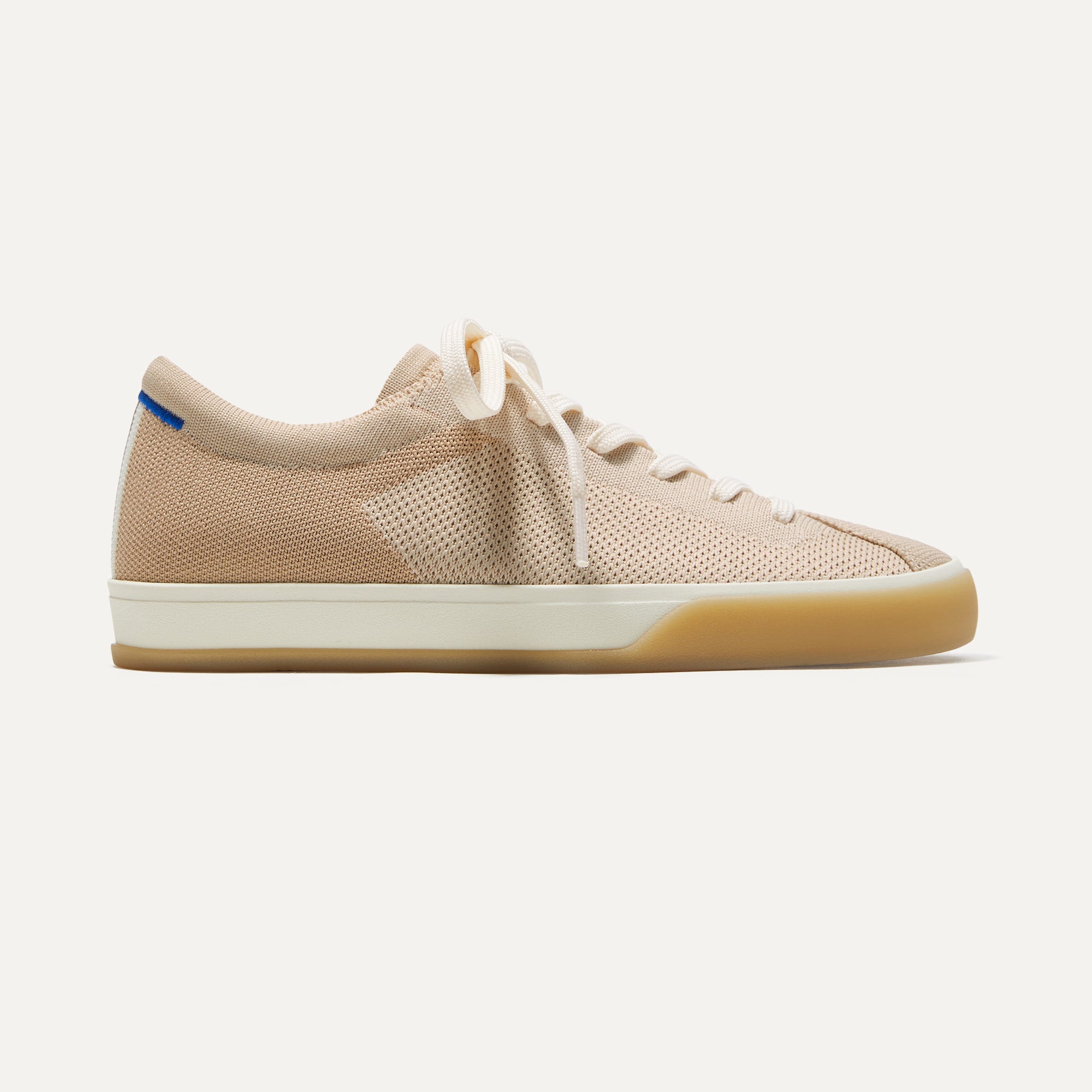 The Lace Up Sneaker in Biscuit | Women's Shoes | Rothy's