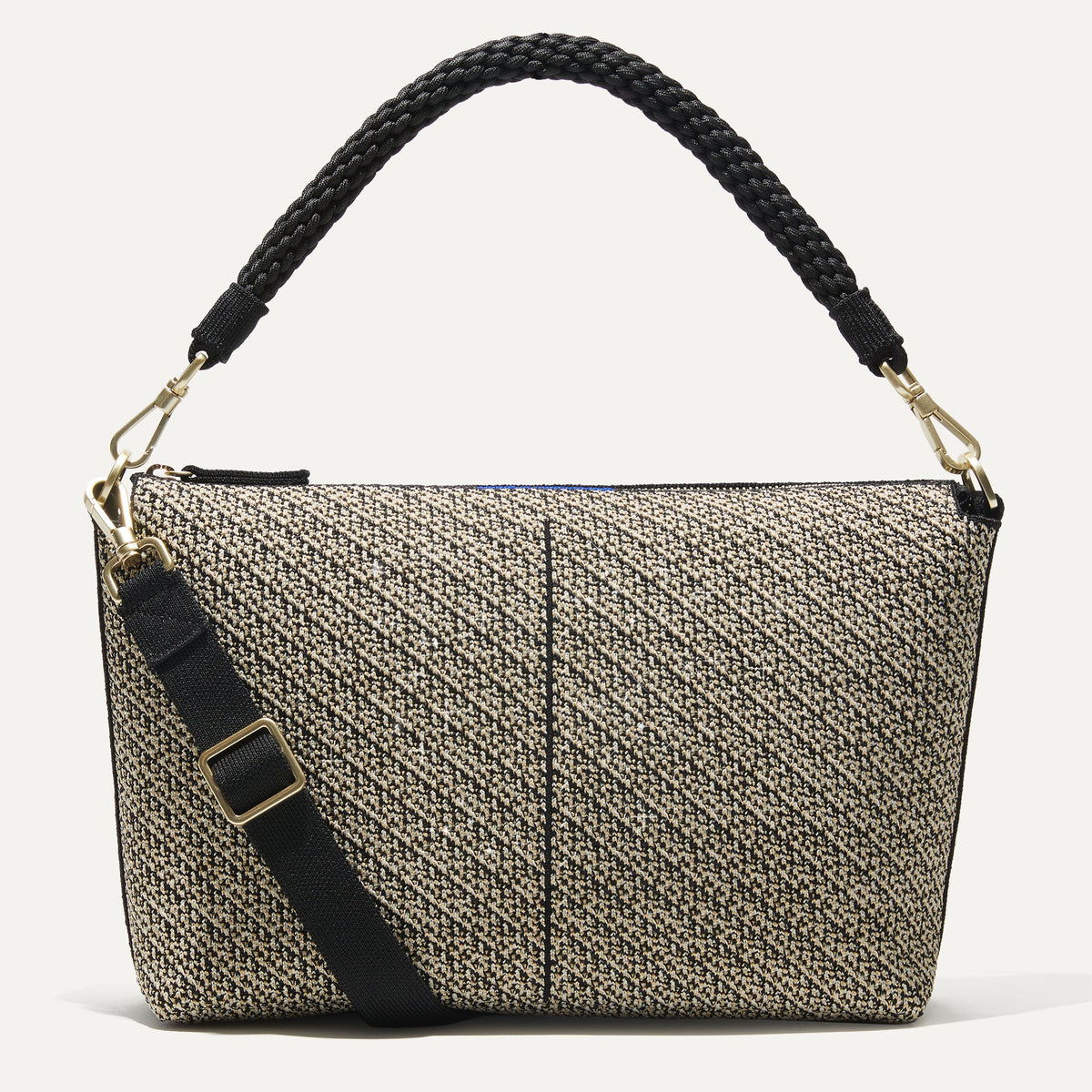 The Daily Crossbody in Starlight Tweed | Small Crossbody Messenger Bags ...