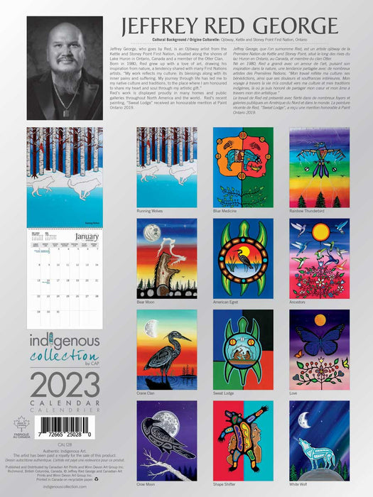 2023 Calendar - Indigenous Collection by CAP