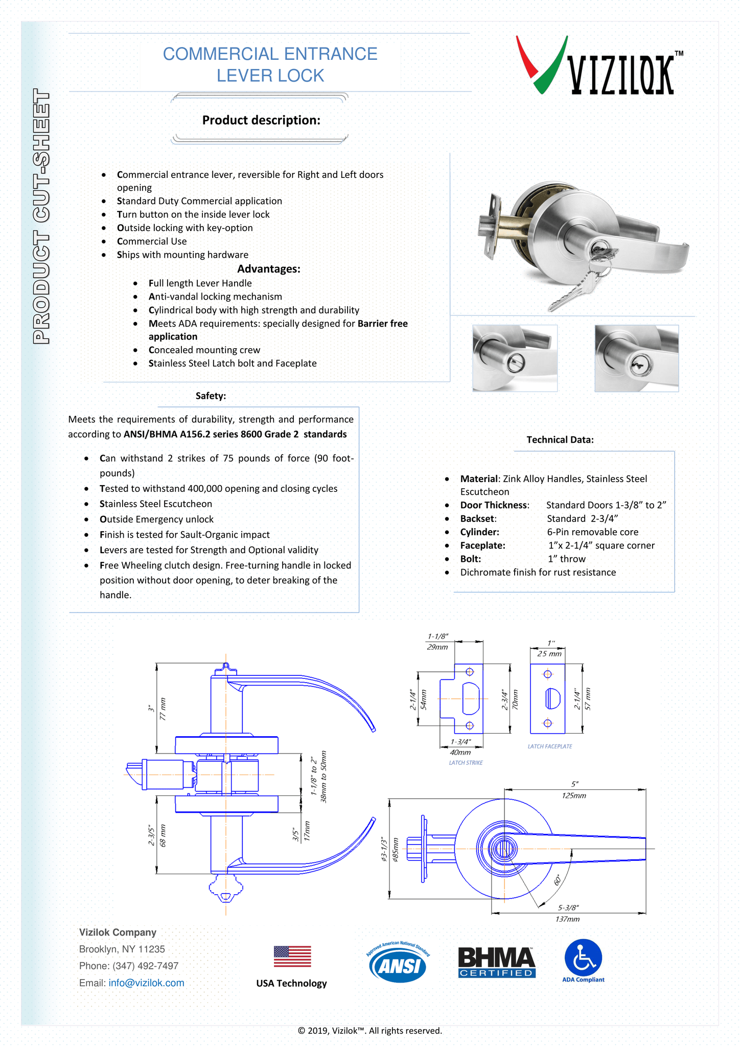 indicator-lock-product-cut-sheet-c6f-k-series-vizilok