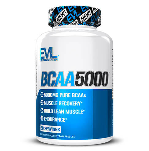 Bcaa5000 Capsules Evlution Nutrition