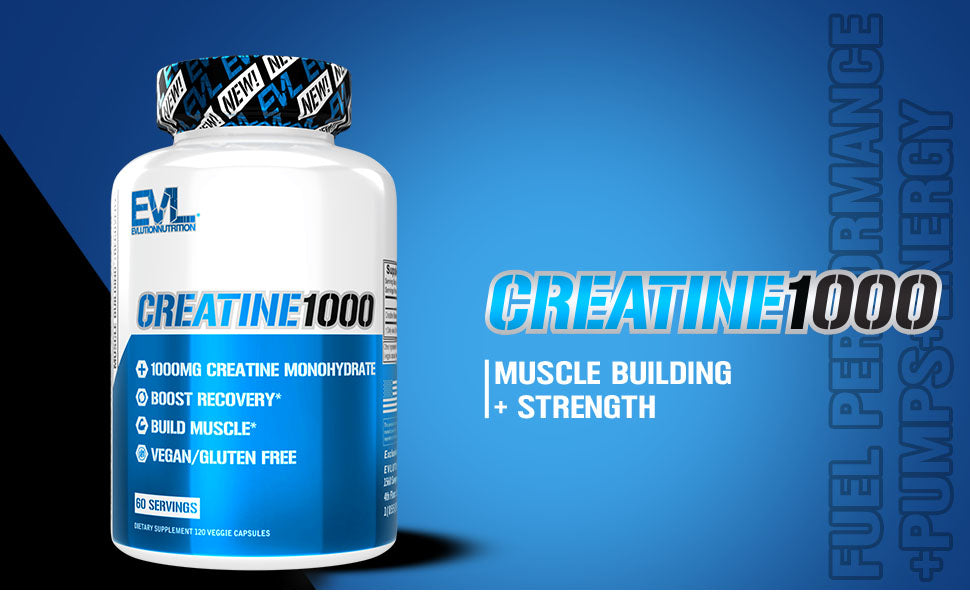 Creatine1000 (Capsules) – EVLUTION NUTRITION