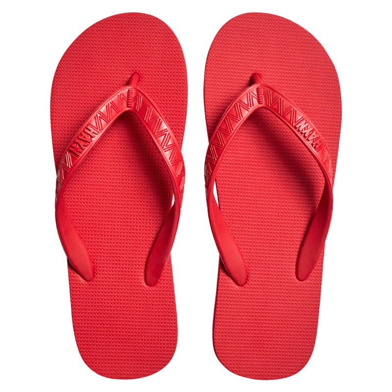Men's Core Collection Slippers (Fruit Punch) Red - HAYN