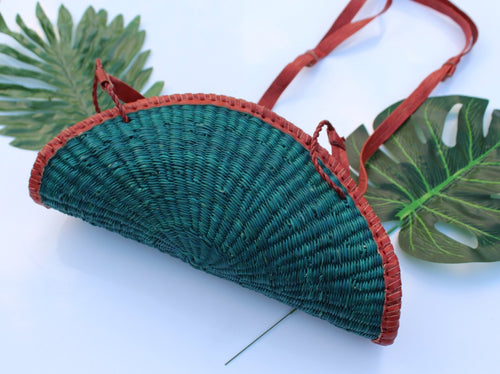 Straw bag - Green