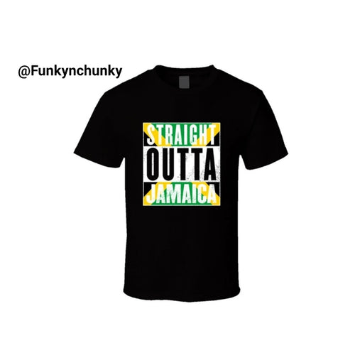 Straight Outta Jamaica t-shirt