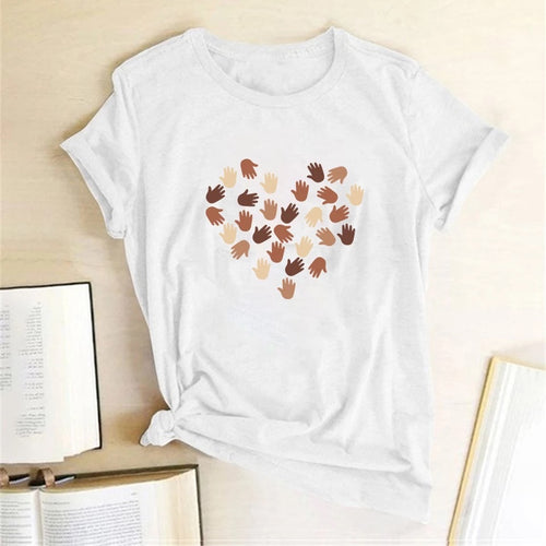 Heart of Hands Print - T-Shirt