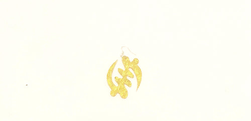 Gye Nyame Symbol Earrings
