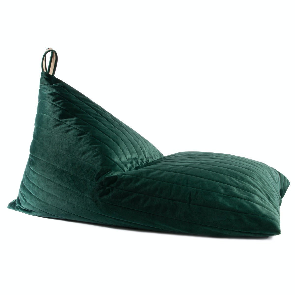 Nobodinoz Sitzsack Essaouira Jungle Green Aus Oko Samt Kidswoodlove