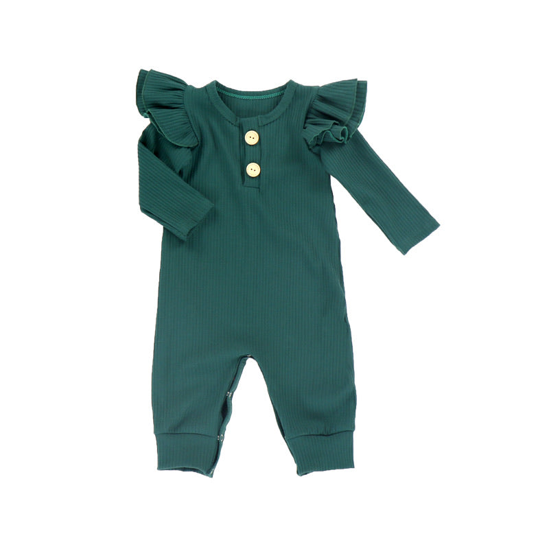 long sleeve baby romper