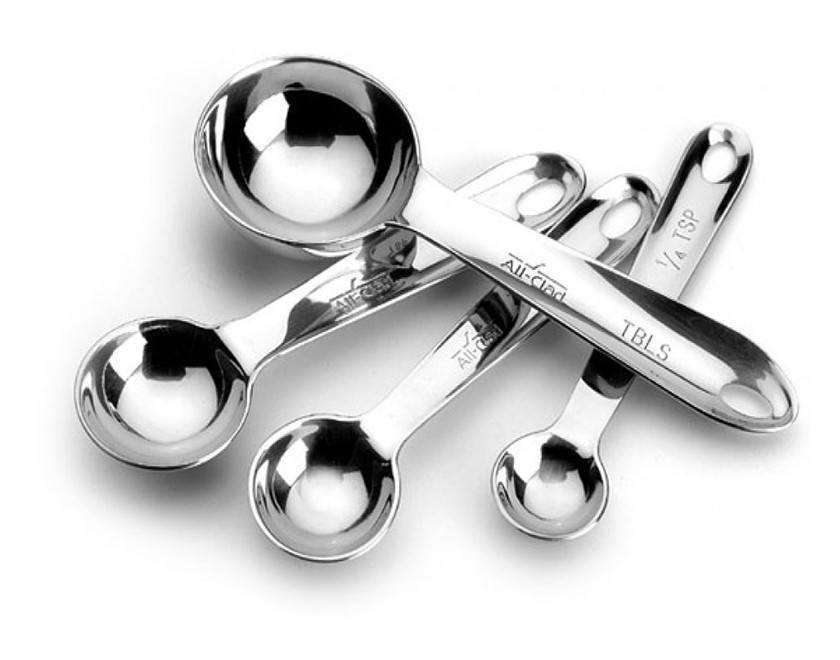 All-Clad Stainless-Steel Standard Measuring Cups & Spoons