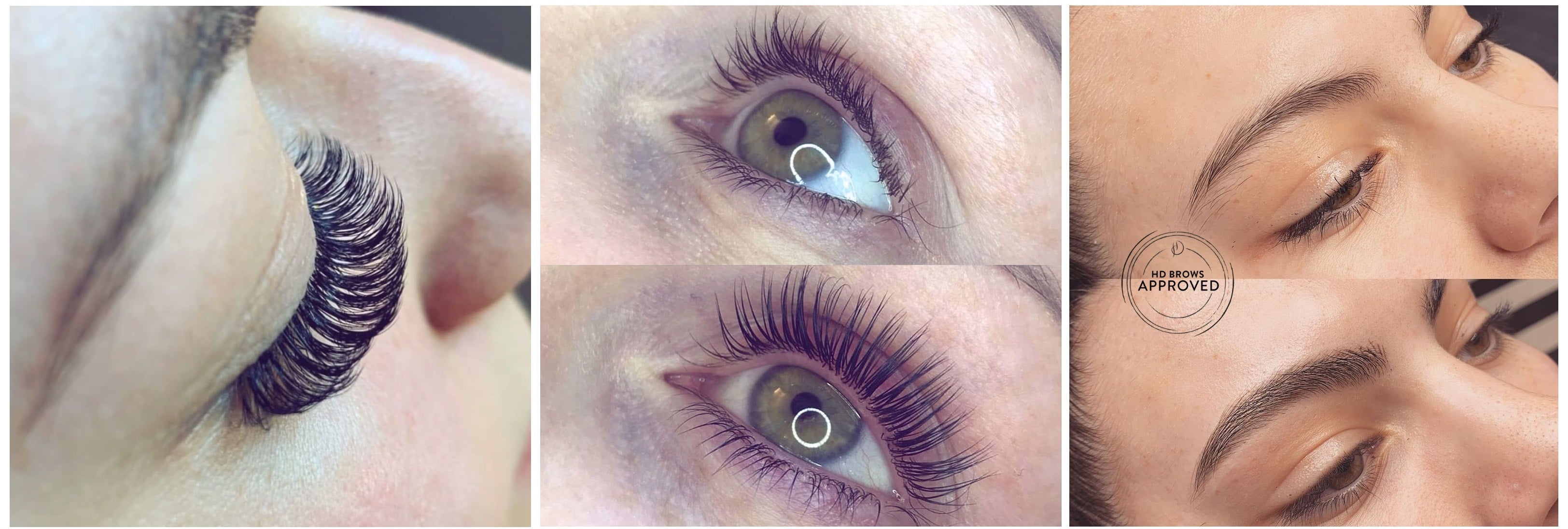 Lash Extension, LVL & HD Brows Images