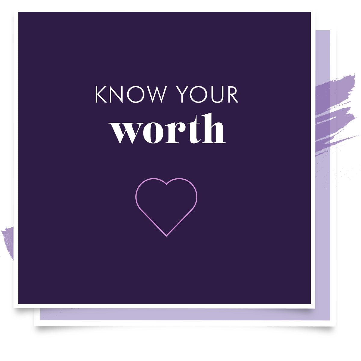 Know you worth