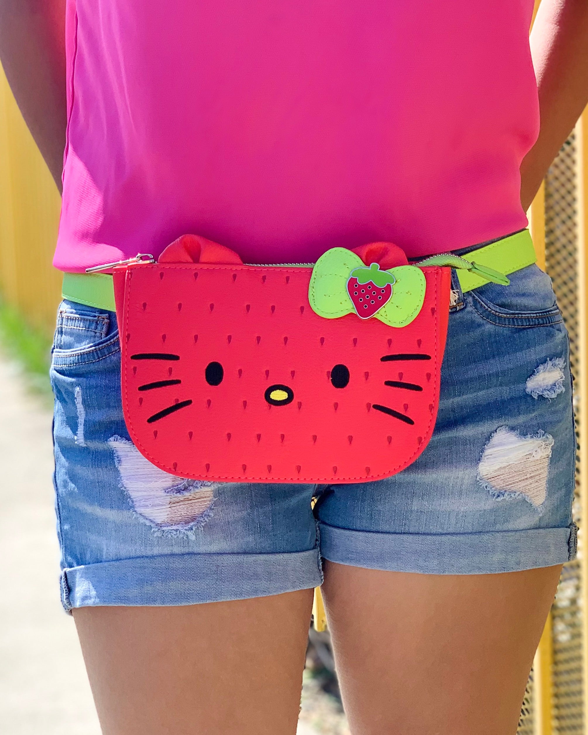 hello kitty waist bag