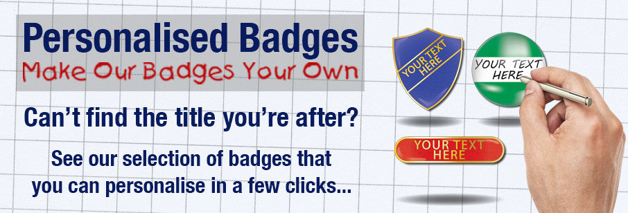 Personalised Badges by School Badges UK