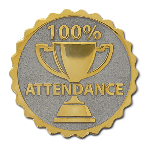 Image result for 100% attendance