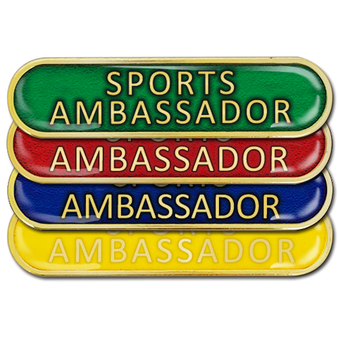 Sports Ambassador Bar Badge by School Badges UK