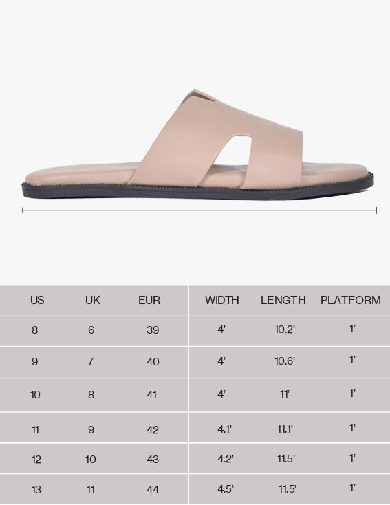 1311 MEN SLIDERS IN TAUPE – SHALS