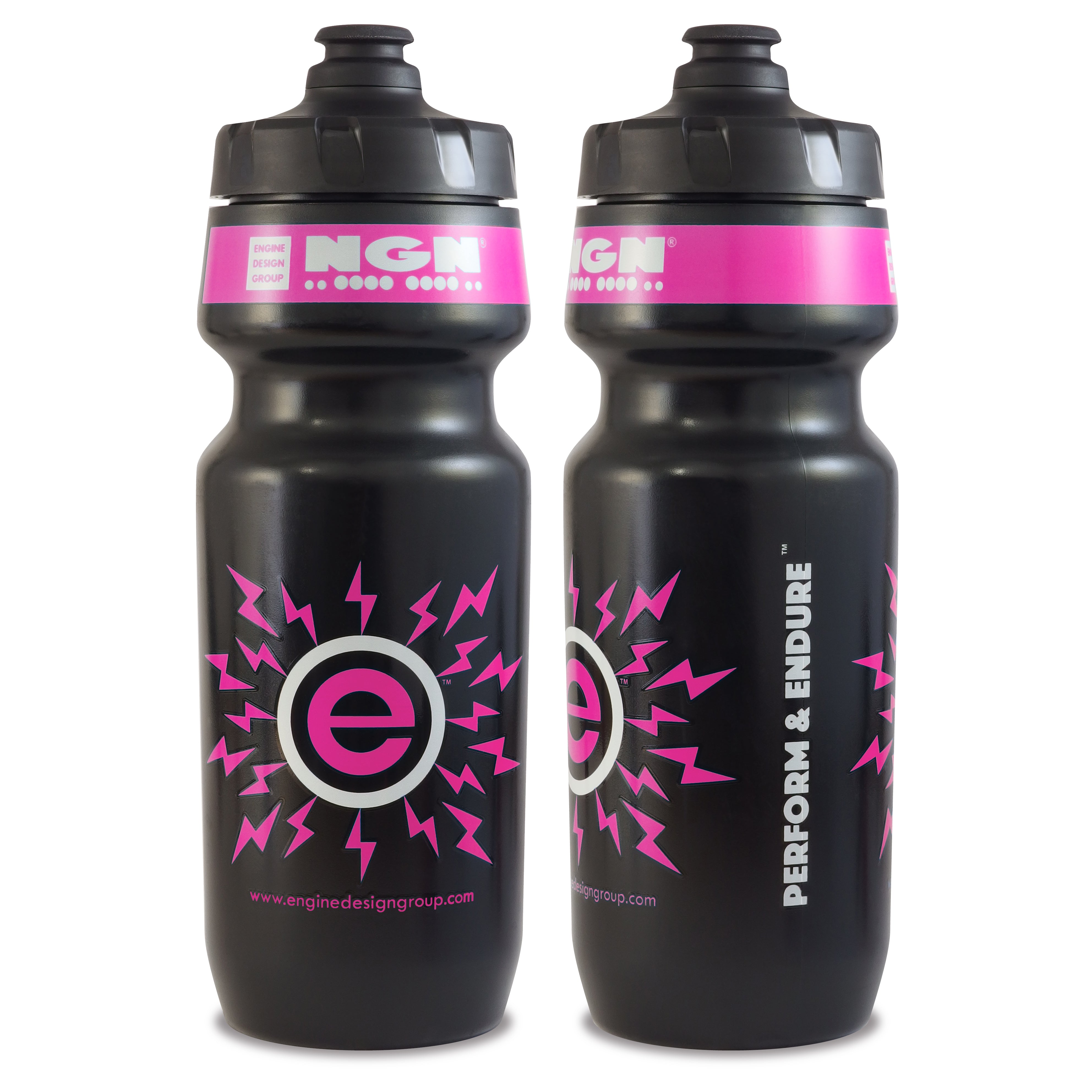 Ryno Power - Black Sport Cycling Bottle (BPA Free)