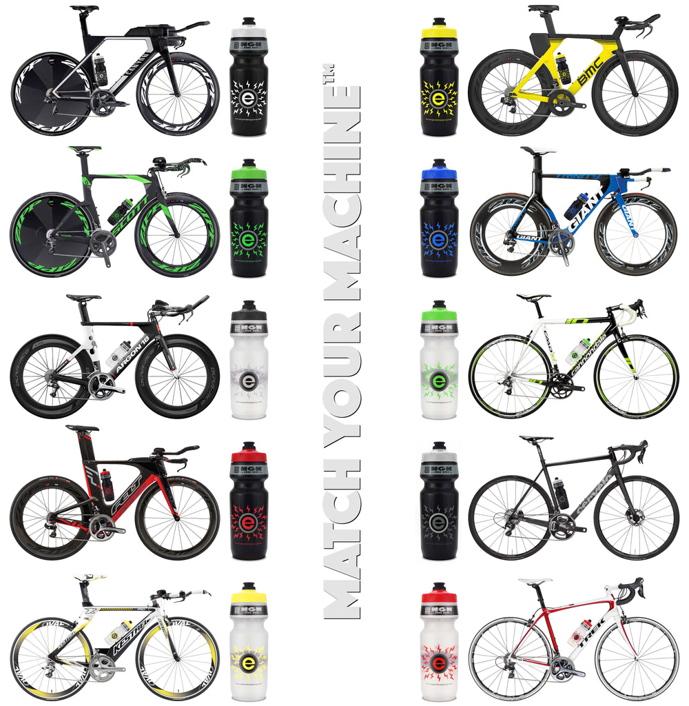 black bike water bottle