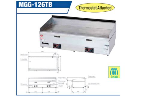 Bếp chiên phẳng dùng gas Maruzen MGG-126TB