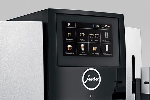 màn hình máy pha cà phê tự động Jura S8