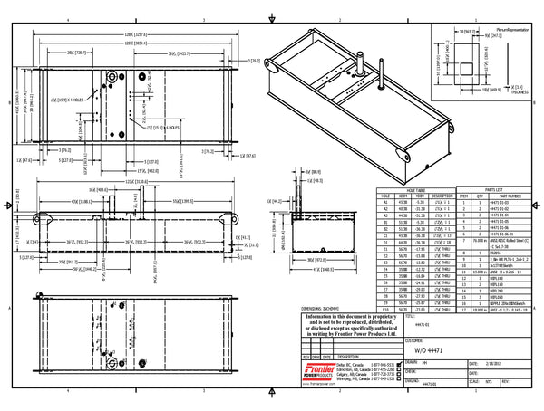 shop drawing thiết bị bếp công nghiệp