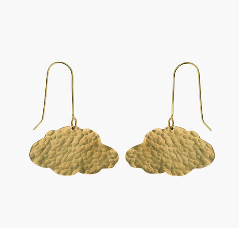 Fair Trade Cloud Earrings