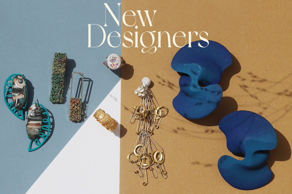 The New Designers 2023 exhibition by Diana Porter Jewellery featuring a handpicked selection of graduate artists