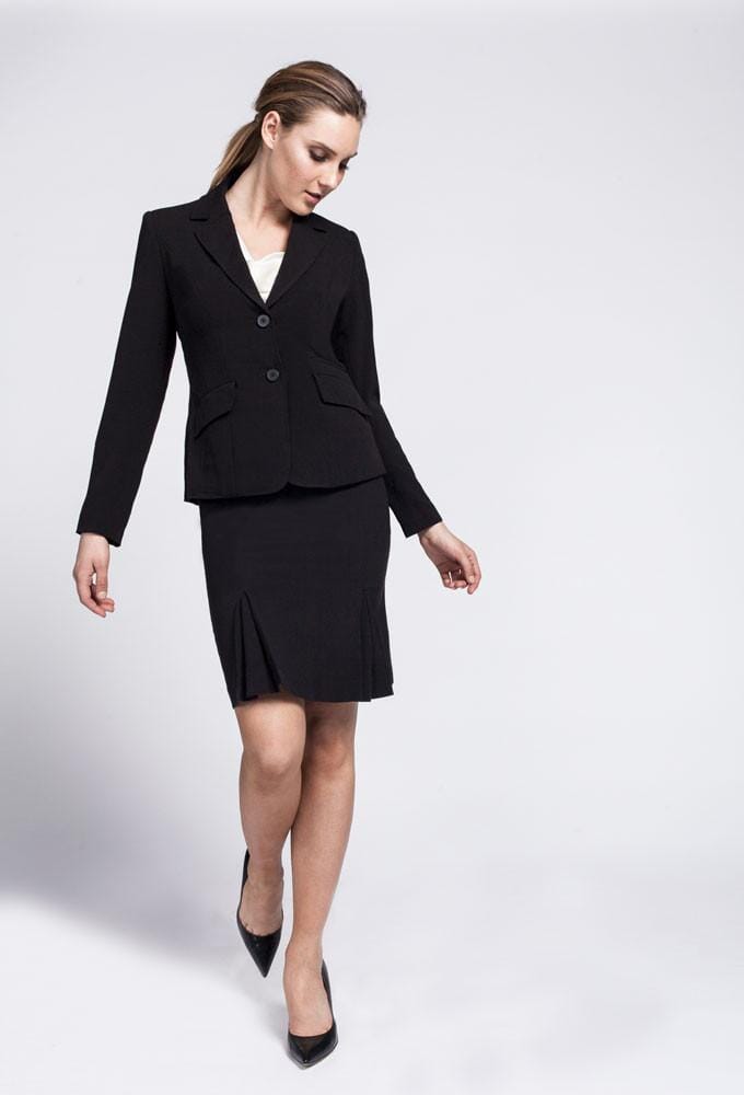 black formal jacket for ladies