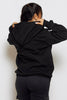 Plus+ Black Zip Through Hoodie