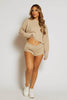 Stone Soft Knit Jumper & Shorts Loungeset