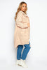 Blush Oversize Longline Parka