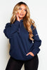 Gilbert Navy Vapour Hoodie