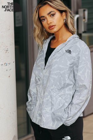 The North Face Grey Lifestyle Wind Breaker Jacket
