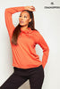 Craghopper Orange Cowl Neck Top