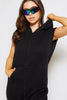 Black Sleeveless Onesie