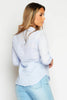 Blue Linen Relaxed Shirt