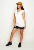 Nike Fit Cream Sleeveless Jersey Top