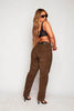 Brown Cord Relaxed Fit Trousers