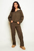 Nike Khaki Shell Wide Leg Track Pants