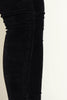 Black Cord Trousers with Maternity Stretch Band