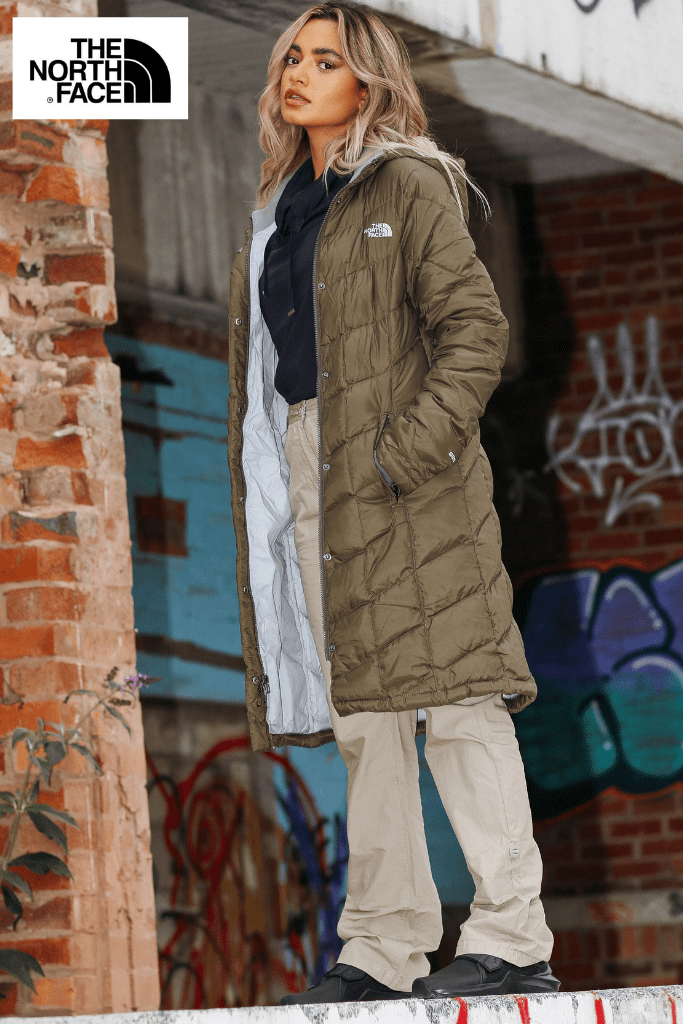 north face longline coat