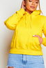 Yellow Front Pocket Hoodie