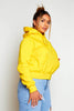 Yellow Front Pocket Hoodie