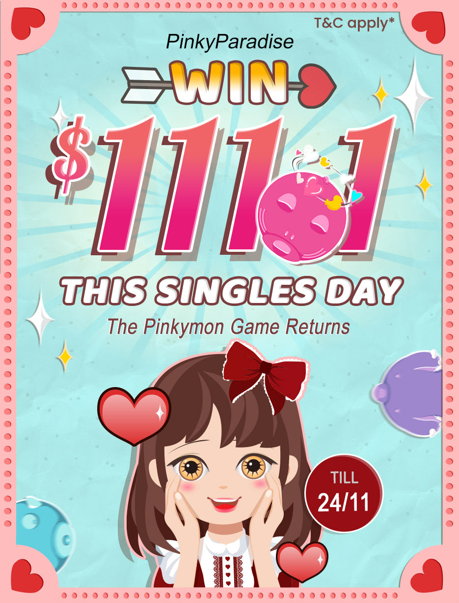 WIN $111.1 this Single's Day!