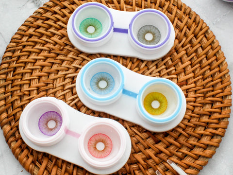 PinkyParadise Best Color Contacts in Lens Case