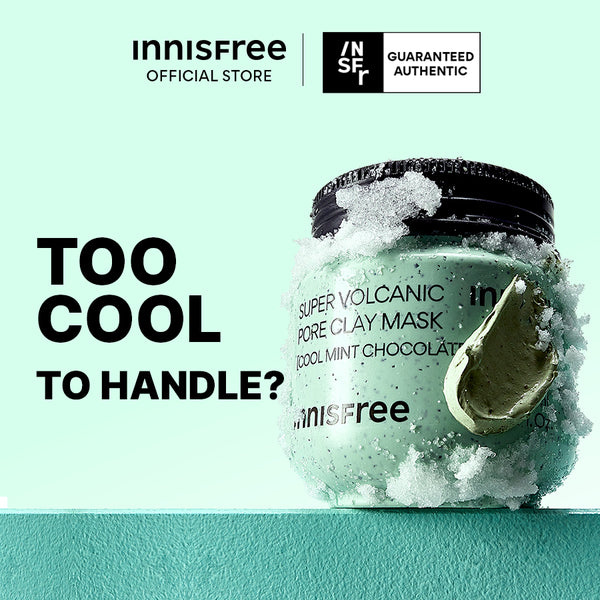 Innisfree Super Volcanic Pore Clay Mask Cool Mint Chocolate