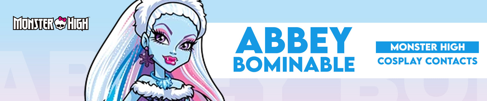 Abbey Bominable (Monster High) Cosplay Lenses