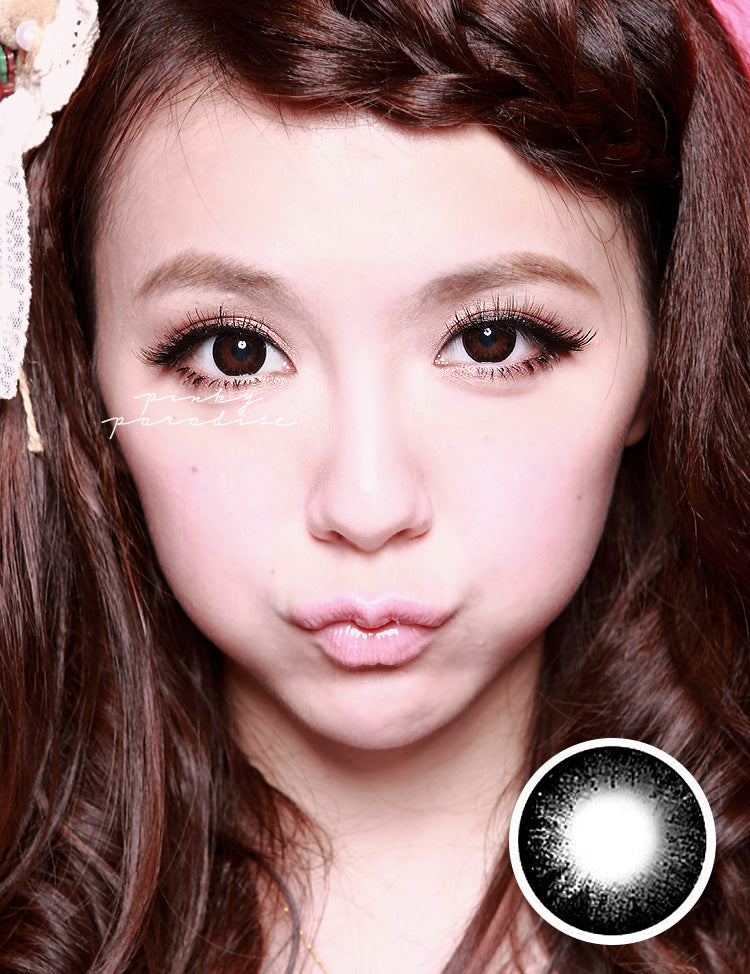 G&G Angel Ex Black Circle Lenses (Colored Contacts)